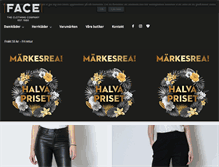 Tablet Screenshot of facestore.se